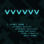 VVVVVV Title Screen